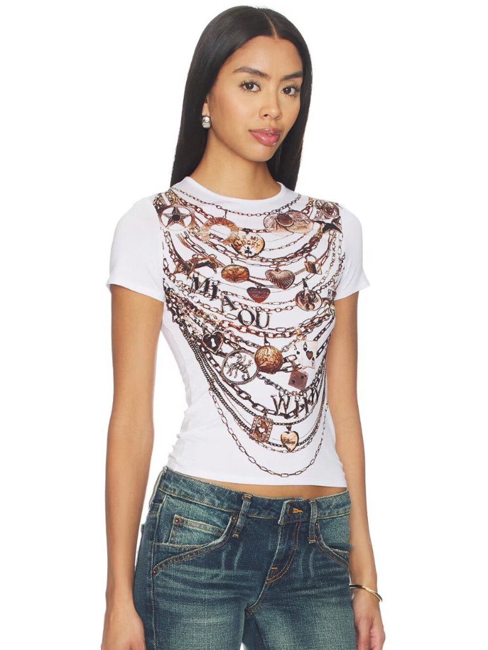 NWT Miaou Mini Tee - Picture 2 of 4